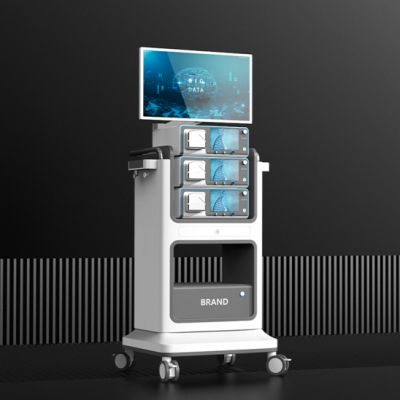 醫療主控臺車手板模型